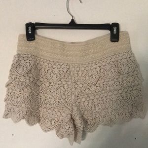 Rewind Crochet Shorts
